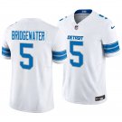 Detroit Lions #5 Teddy Bridgewater White Men's&Youth Jersey
