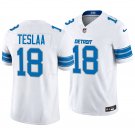 Detroit Lions #18 Isaac TeSlaa White Men's&Youth Jersey