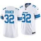 Detroit Lions #32 Brian Branch White Men's&Youth Jersey