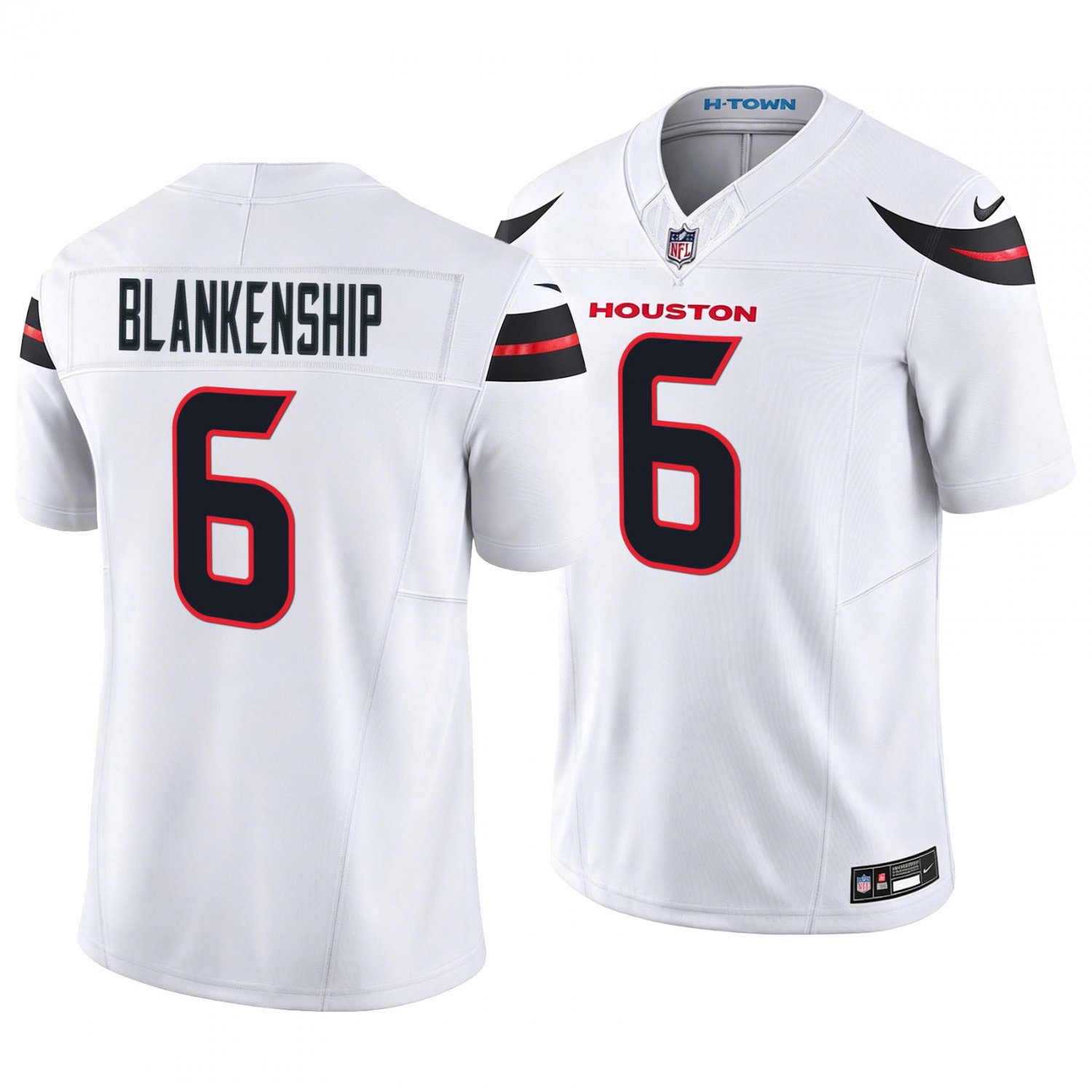Houston Texans #6 Reed Blankenship White Men's&Youth Jersey