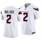 Houston Texans #2 Calen Bullock White Men's&Youth Jersey