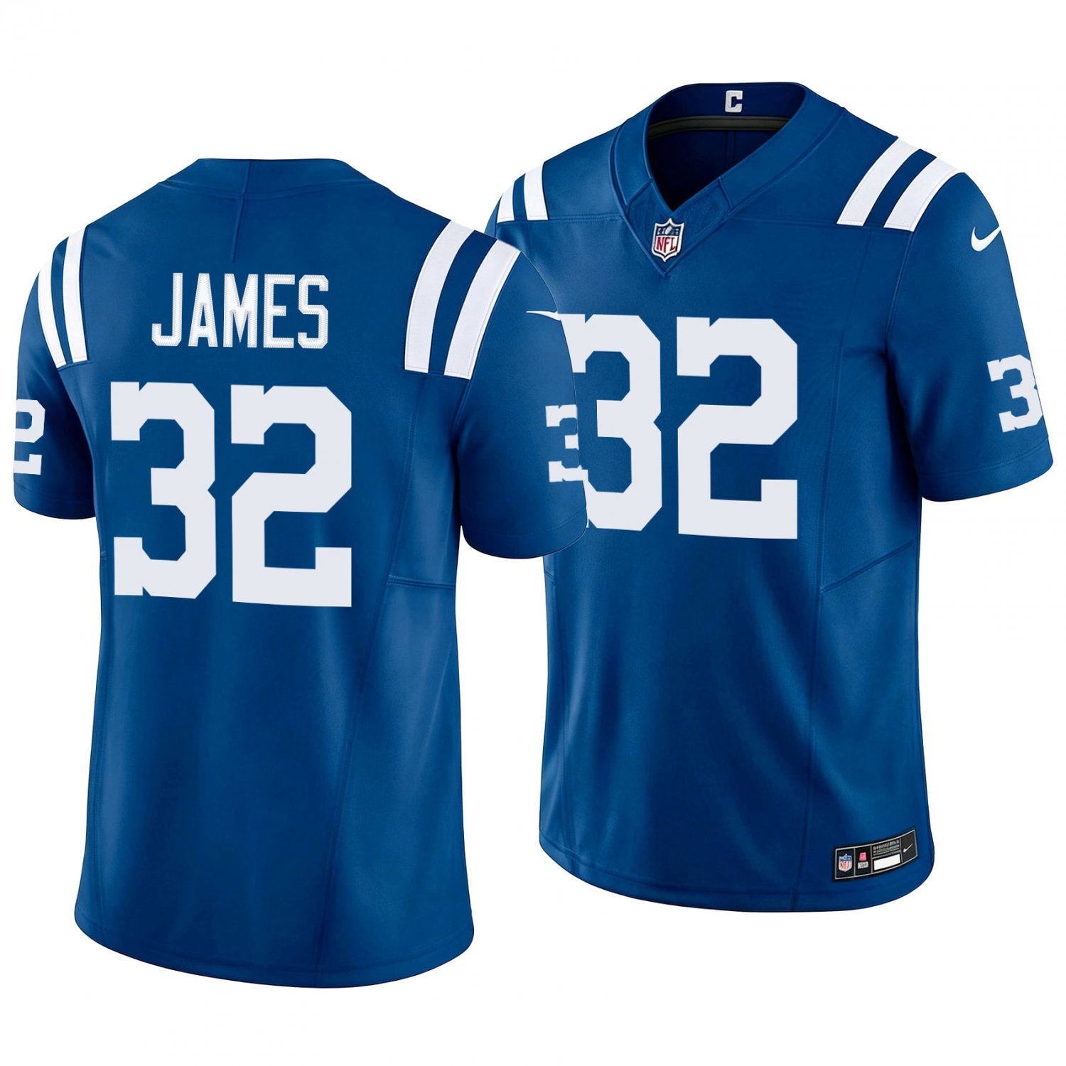 Indianapolis Colts #32 Edgerrin James Royal Blue Men's&Youth Jersey
