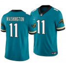 Jacksonville Jaguars #11 Parker Washington Teal Throwback Men's&Youth Jersey