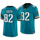 Jacksonville Jaguars #82 Jimmy Smith Teal Throwback Men's&Youth Jersey