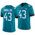 Jacksonville Jaguars #43 Ameer Abdullah Teal Men's&Youth Jersey