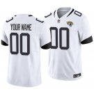 Jacksonville Jaguars #00 Custom Name And Number White Men's&Youth Jersey