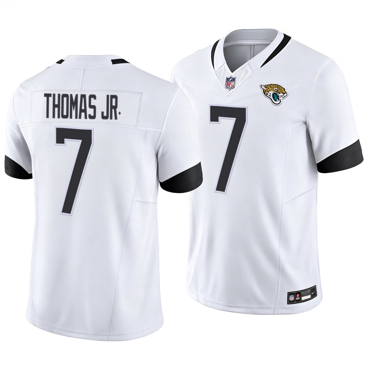 Jacksonville Jaguars #7 Brian Thomas Jr. White Men's&Youth Jersey