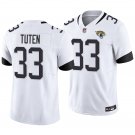 Jacksonville Jaguars #33 Bhayshul Tuten White Men's&Youth Jersey