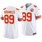 Kansas City Chiefs #89 Jason Brownlee White Men's&Youth Jersey