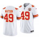 Kansas City Chiefs #49 Tre Watson White Men's&Youth Jersey