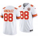 Kansas City Chiefs #88 Tony Gonzalez White Men's&Youth Jersey