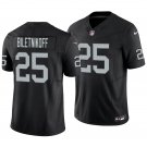 Las Vegas Raiders #25 Fred Biletnikoff Black Men's&Youth Jersey