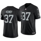 Las Vegas Raiders #37 Roman Hemby Black Men's&Youth Jersey