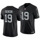 Las Vegas Raiders #19 Malik Benson Black Men's&Youth Jersey