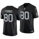 Las Vegas Raiders #80 Ian Thomas Black Men's&Youth Jersey