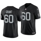 Las Vegas Raiders #60 Charles Grant Black Men's&Youth Jersey
