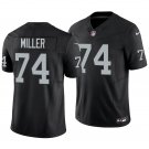 Las Vegas Raiders #74 Kolton Miller Black Men's&Youth Jersey