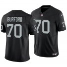 Las Vegas Raiders #70 Spencer Burford Black Men's&Youth Jersey