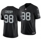 Las Vegas Raiders #98 Maxx Crosby Black Men's&Youth Jersey