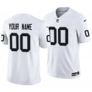 Las Vegas Raiders #00 Custom Name And Number White Men's&Youth Jersey
