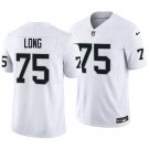 Las Vegas Raiders #75 Howie Long White Men's&Youth Jersey