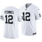 Las Vegas Raiders #12 Aidan O'Connell White Men's&Youth Jersey