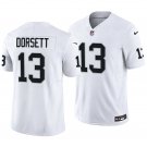 Las Vegas Raiders #13 Phillip Dorsett White Men's&Youth Jersey