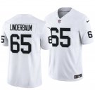Las Vegas Raiders #65 Tyler Linderbaum White Men's&Youth Jersey