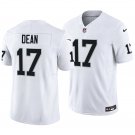 Las Vegas Raiders #17 Nakobe Dean White Men's&Youth Jersey