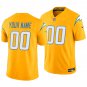 Los Angeles Chargers #00 Custom Name And Number Gold Men's&Youth Jersey