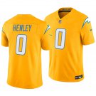 Los Angeles Chargers #0 Daiyan Henley Gold Men's&Youth Jersey