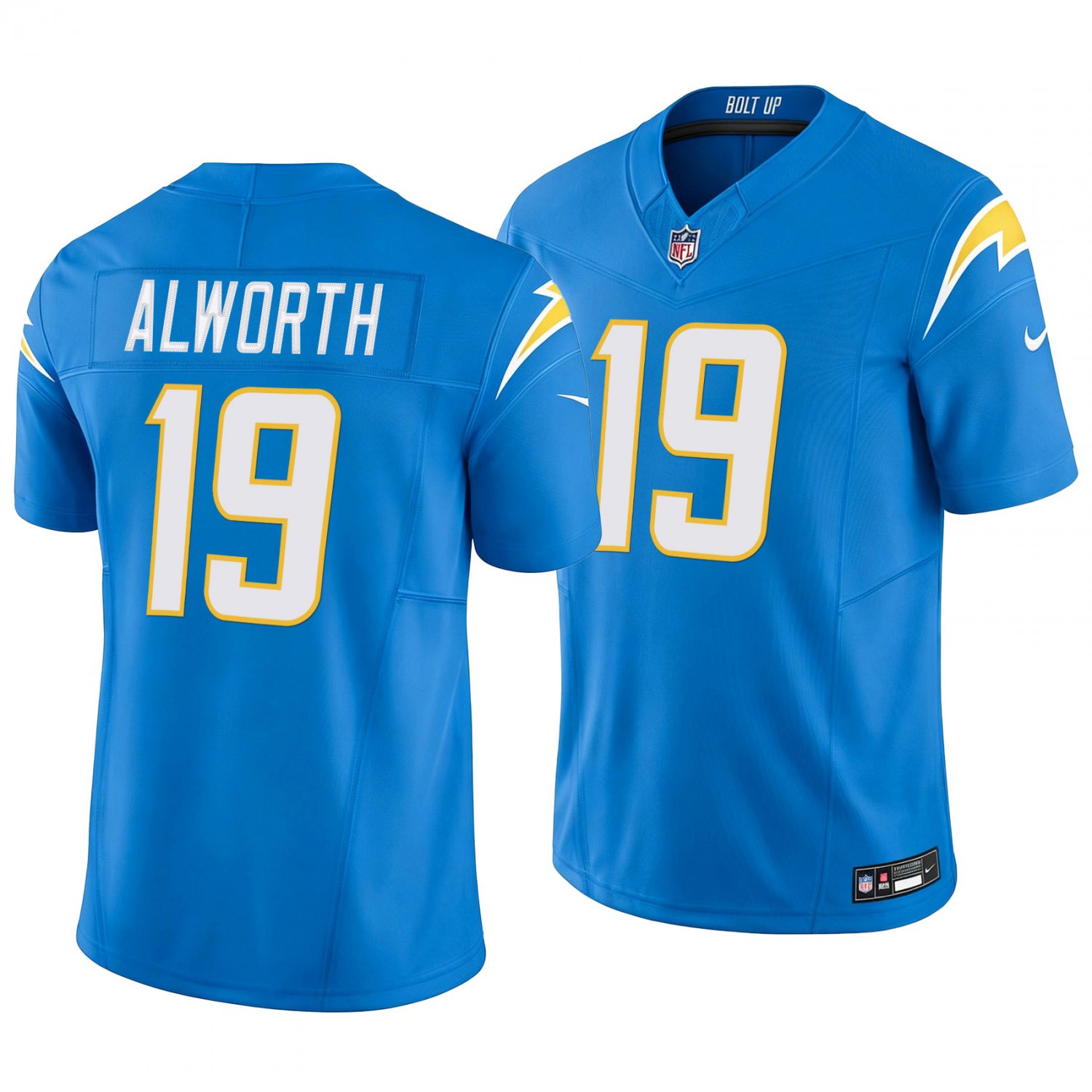 Los Angeles Chargers #19 Lance Alworth Powder Blue Men's&Youth Jersey