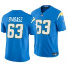 Los Angeles Chargers #63 Tyler Biadasz Powder Blue Men's&Youth Jersey