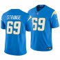 Los Angeles Chargers #69 Cole Strange Powder Blue Men's&Youth Jersey