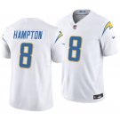 Los Angeles Chargers #8 Omarion Hampton White Men's&Youth Jersey