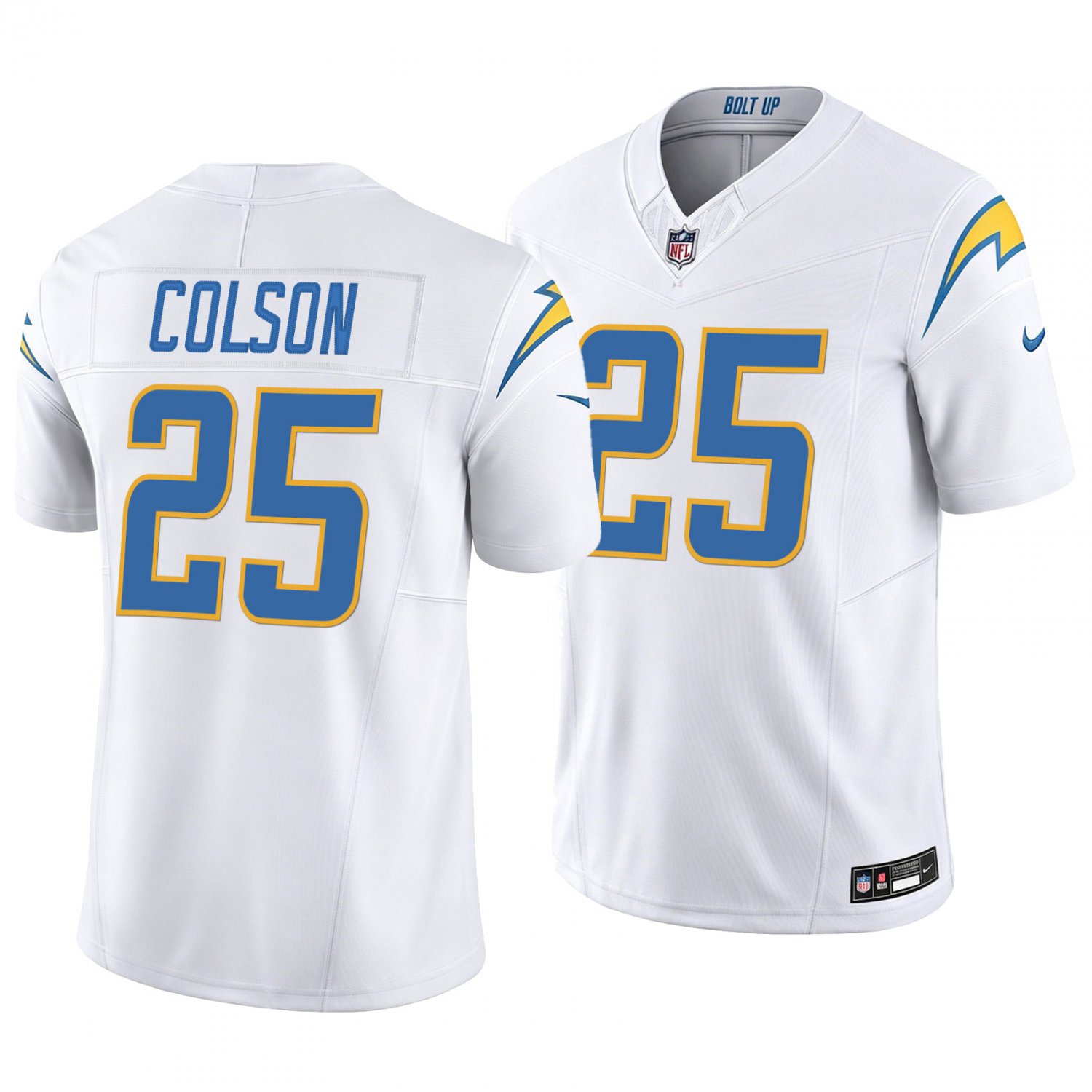 Los Angeles Chargers #25 Junior Colson White Men's&Youth Jersey