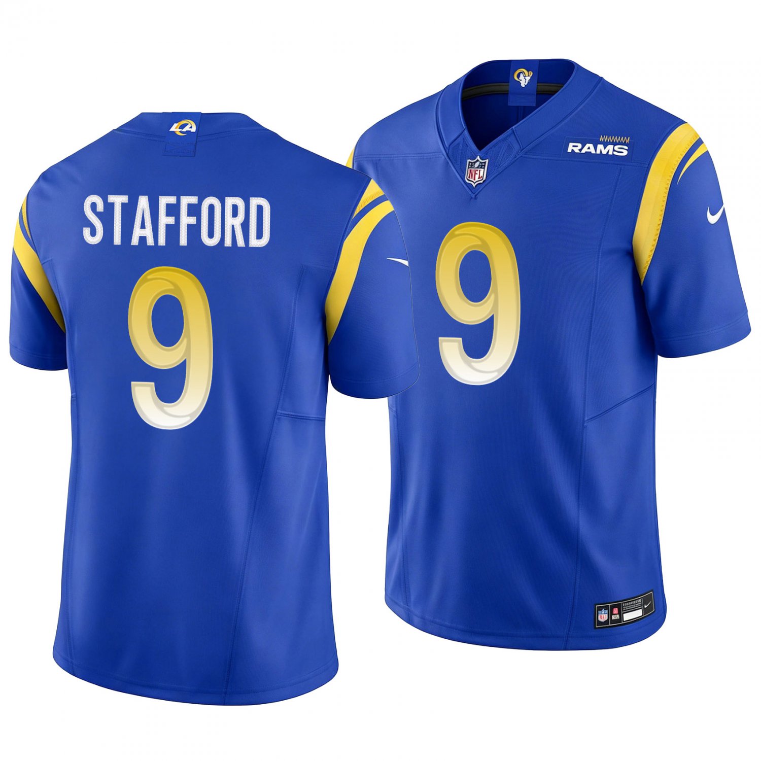Los Angeles Rams #9 Matthew Stafford Royal Blue Men's&Youth Jersey