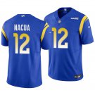 Los Angeles Rams #12 Puka Nacua Royal Blue Men's&Youth Jersey