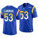 Los Angeles Rams #53 Nate Landman Royal Blue Men's&Youth Jersey