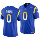 Los Angeles Rams #0 Byron Young Royal Blue Men's&Youth Jersey