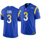 Los Angeles Rams #3 Kamren Curl Royal Blue Men's&Youth Jersey