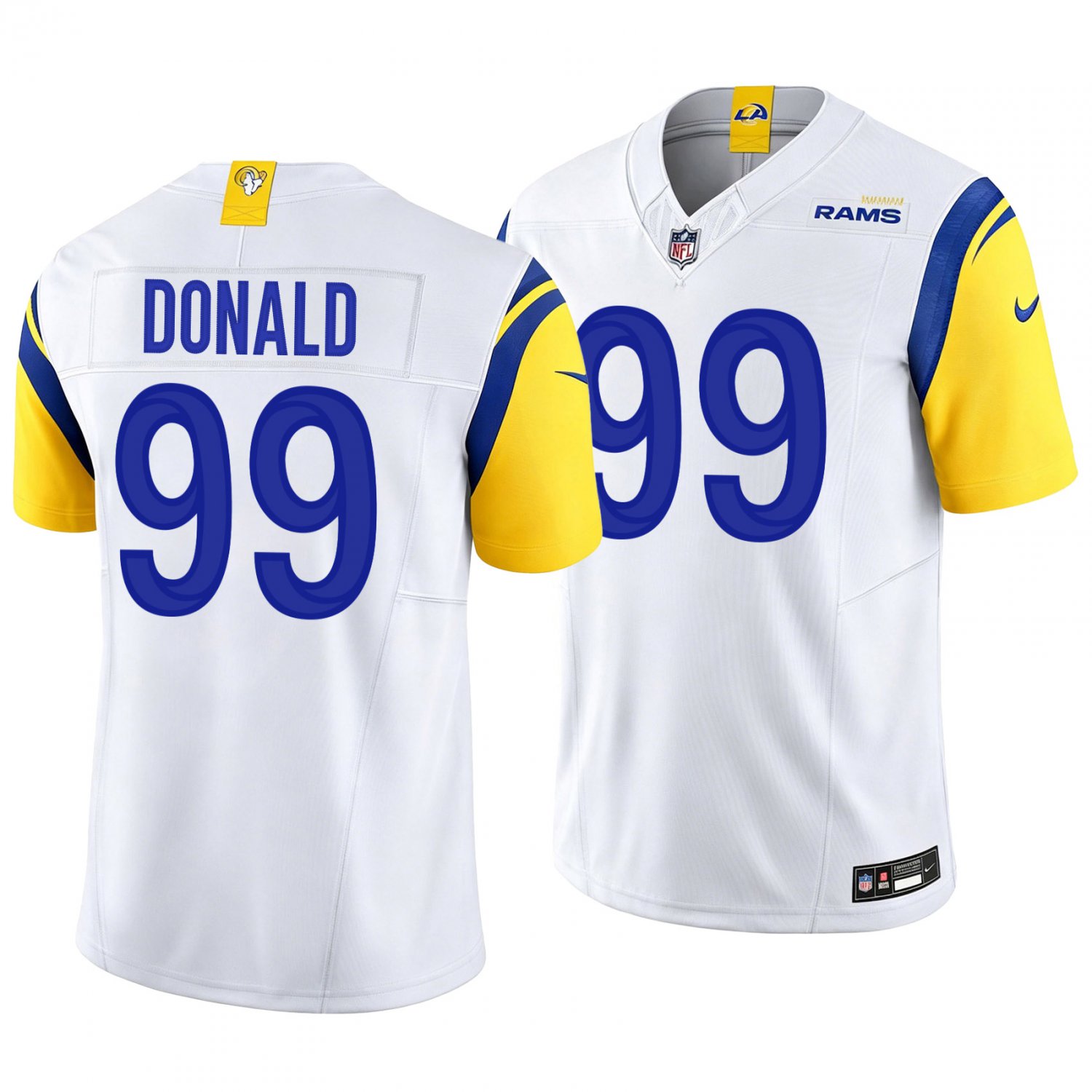 Los Angeles Rams #99 Aaron Donald White Men's&Youth Jersey
