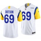 Los Angeles Rams #69 Kevin Dotson White Men's&Youth Jersey