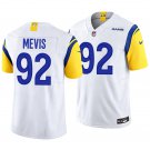 Los Angeles Rams #92 Harrison Mevis White Men's&Youth Jersey