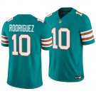 Miami Dolphins #10 Jacob Rodriguez Aqua Throwback Men's&Youth Jersey