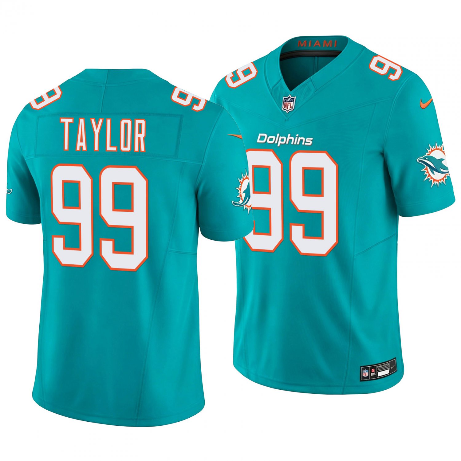 Miami Dolphins #99 Jason Taylor Aqua Men's&Youth Jersey