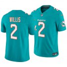 Miami Dolphins #2 Malik Willis Aqua Men's&Youth Jersey