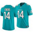 Miami Dolphins #14 Quinn Ewers Aqua Men's&Youth Jersey