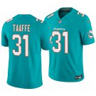 Miami Dolphins #31 Michael Taaffe Aqua Men's&Youth Jersey