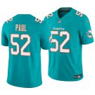 Miami Dolphins #52 Patrick Paul Aqua Men's&Youth Jersey